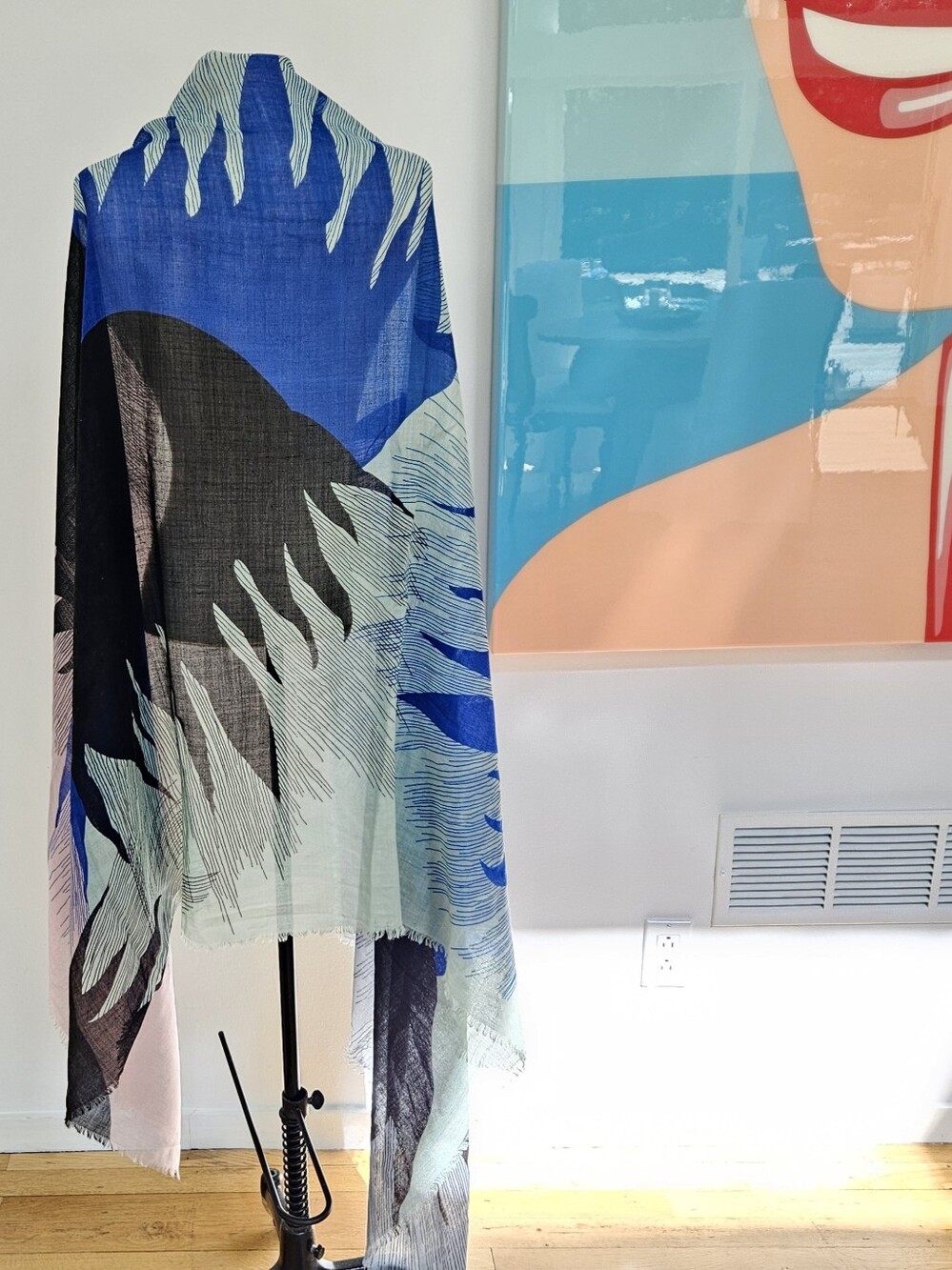 DVF Dian von FURSTENBERG WRAP SCARF